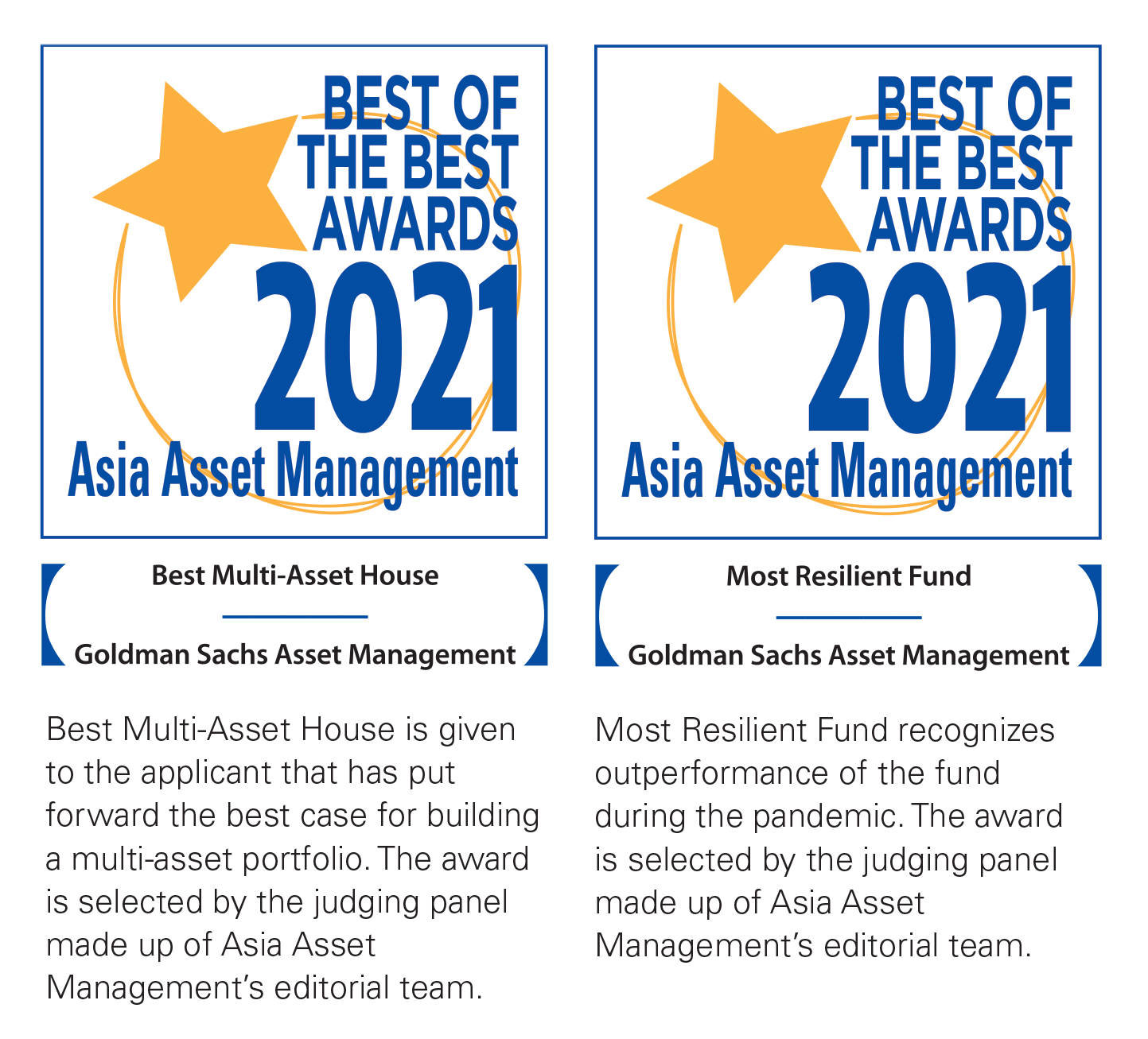 Goldman Sachs Asset Management Financial Intermediaries