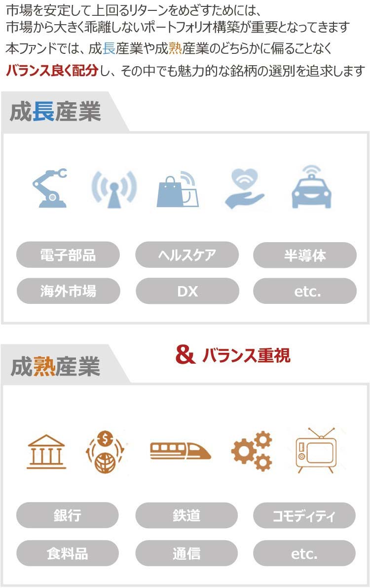 銘柄選択の特徴